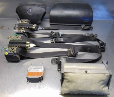 Mercedes-benz ml w163 2000 подушки безпеки повітряні фото №1