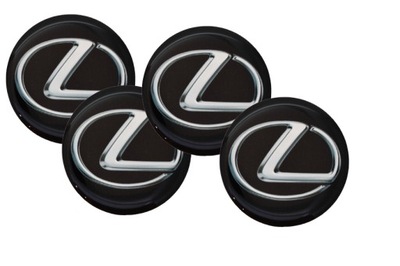 LEXUS EMBLEMATY AL LLANTAS TAPACUBOS 3D (S/B)  