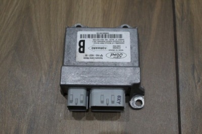 Модуль датчик air bag jaguar s-type yr83-14b321-bb фото №1