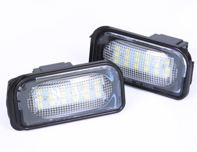 Mercedes подсветка led clk w203 r230 a209 c209 фото №1