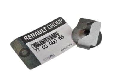 Металлическая клипса защита тепловой renault dacia оригинальный номер фото №1