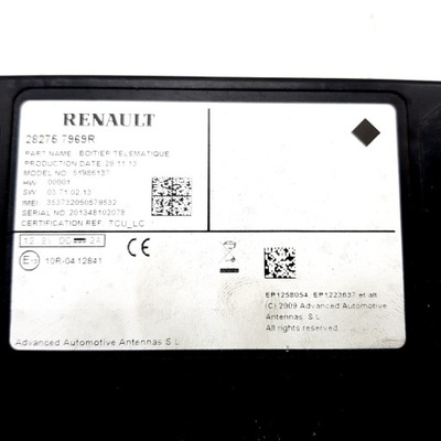 Блок керування модуль навігації scenic iii 1.6 dci фото №1