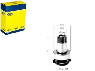 Bendix стартер audi seat skoda vw magneti marelli фото №1