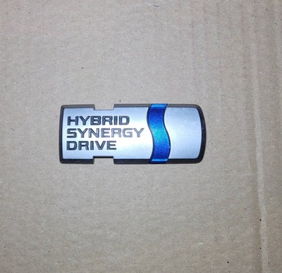 Eblemat hybrid synergy drive toyota auris e180 75443-12b00 фото №1