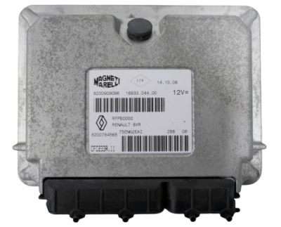 Блок управления двигателя renault 8200909096 cfc233r.11 программирование фото №1