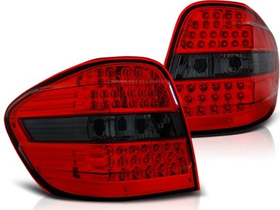 Лампы светодиодный mercedes ml w164 05-08 red black led фото №1