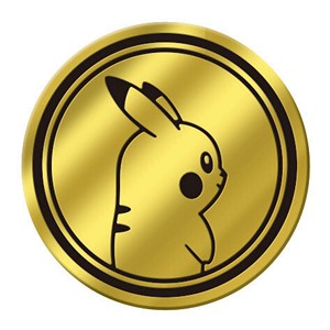 Żeton Pokemon Gold Pikachu