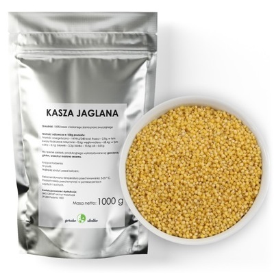 KASZA JAGLANA naturalna kasza jaglana 1kg