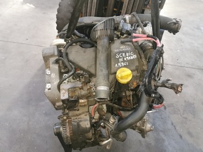 Двигатель kompletny k9kn837 renault scenic iii 1.5 dci фото №1