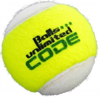Piłka tenisowa Balls Unlimited Code Green 1szt