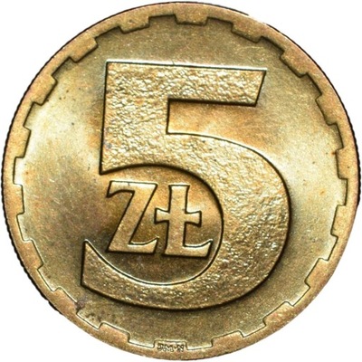 5 zł złotych 1975