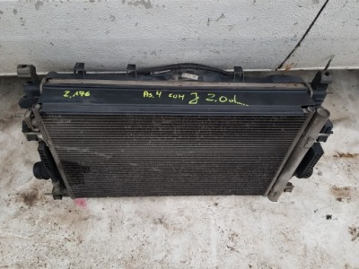 Радиатор вентилятор opel astra j 2.0 cdti фото №1