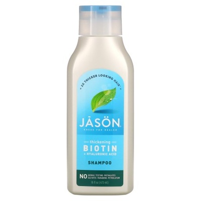 JASON Szampon do włosów Biotin hyaluronic acid 473ml