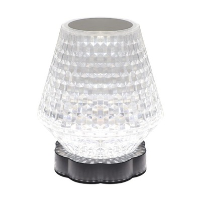 LAMPA STOŁOWA IDEUS ABI LED CRYSTAL 04403 WW CW PRZEZROCZYSTA