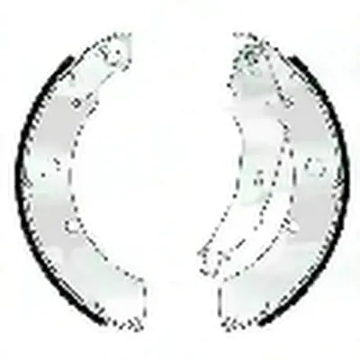 Тормозные колодки тормозные задний 01182 lpr skoda rapid фото №1