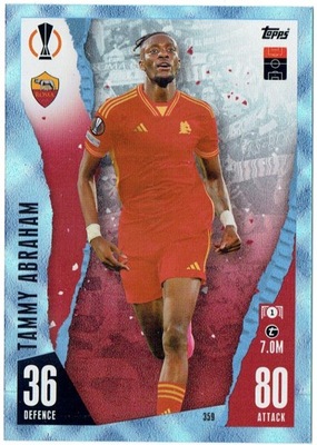Topps Match Attax 23/24 - CRYSTAL PARALLEL - 359c TAMMY ABRAHAM