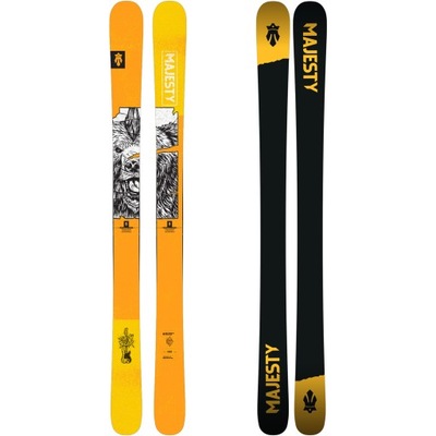 Narty freestyle freeride 168 cm MAJESTY Dirty Bear