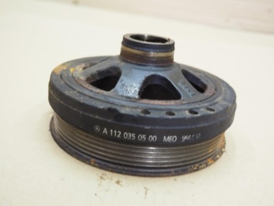 Шкив коленчатого вала a1120350500 mercedes w210 2.8 v6 фото №1
