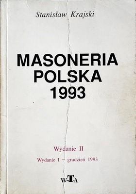 STANISŁAW KRAJSKI MASONERIA POLSKA 1993