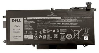 Nowa ORYGINALNA bateria DELL 60Wh 7500mAh N18GG K5XWW