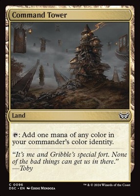Command Tower (DSC) MtG: Magic: The Gathering
