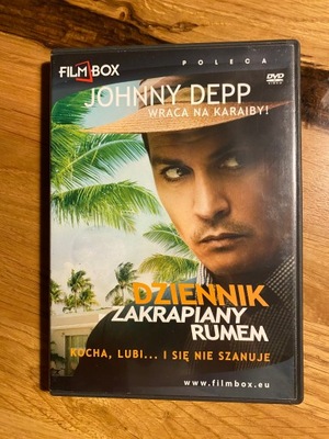 DZIENNIK ZAKRAPIANY RUMEM - JOHNNY DEPP DVD