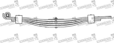 РЕССОРА PARABOLICZNY SCHOMÄCKER 79065200