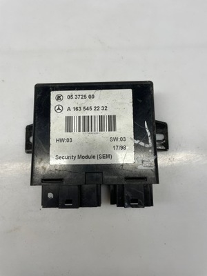 Модуль сигналізація mercedes-benz оригінальний номер a1635452232 фото №1