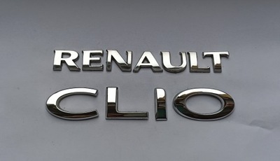 INSCRIPCIÓN EMBLEMA RENAULT CLIO 3 05-12R  