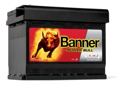 АККУМУЛЯТОР BANNER POWER BULL 12V 62AH 550A