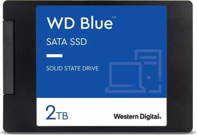 Dysk SSD WD Blue SA510 2TB 2.5 SATA III (WDS200T3B0A)