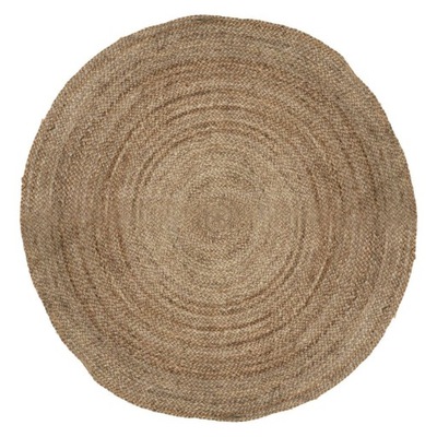 PLECIONY DYWAN jutowy okrągły dywanik BOHO 120 cm