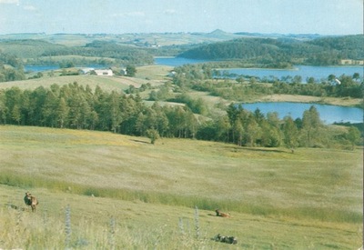 SUWAŁKI - JEZIORO + MORENA CZOŁOWA - POJEZIERZE - MAZURY - 1975R