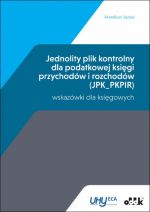 JEDNOLITY PLIK KONTROLNY DLA PODATKOWEJ KSIĘGI...