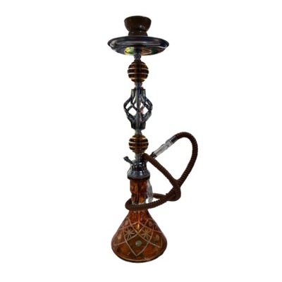 Fajka Wodna Shisha 53cm Brązowa