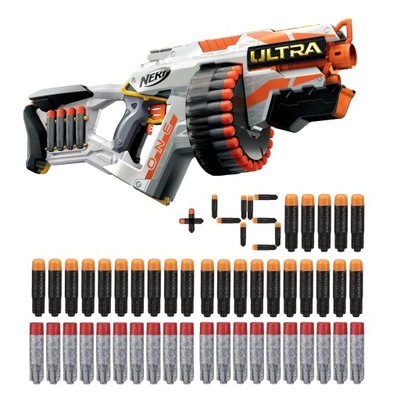 PISTOLET NERF ULTRA ONE KARABIN AUTOMATYCZNY 45 STRZAŁEK