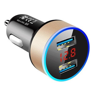 CAR CHARGER PARA CIGARETTE LIGHTER SMART PHONE USB ADAPTADOR MOBILE PHONE CHAR  