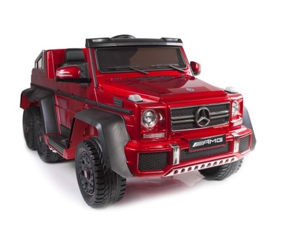 MEGA POJAZD- ORYGINALNY MERCEDES G63, NAPĘD 6X6, M