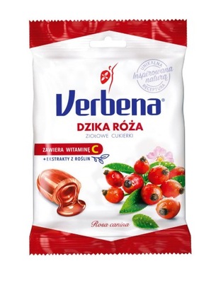 Cukierki ziołowe Dzika róża 60g VERBENA