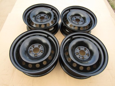 4 PCS. DISCS 15 FIAT 500L OPEL COMBO D DOBLO TIPO II 6J 4X98 ET39  