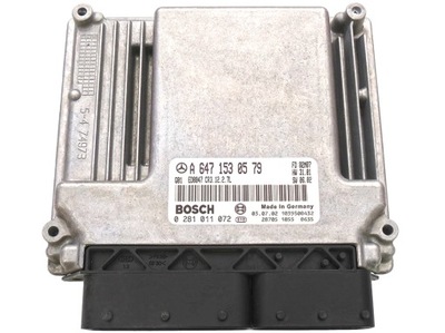 ECU MERCEDES E W211 2.7 CDI A6471530579 0281011072