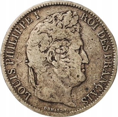 Francja 5 franków 1831 Louis Philippe I - 25 g Ag900