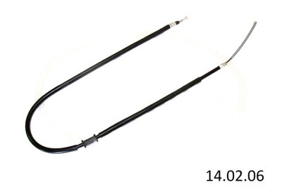 LINEX CABLE DE FRENADO DE MANO PARTE TRASERA L/P FIAT PALIO SIENA 1.1-1.9D  