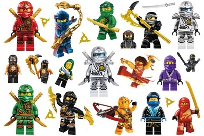 TATUAŻE ZMYWALNE DLA DZIECI NINJAGO NINJA GO CG398