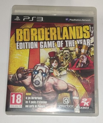 GRA PS3 BORDERLANDS GAME OF THE YEAR EDITION