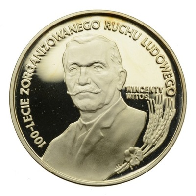 10 złotych 1995 - Wincenty Witos - St. L