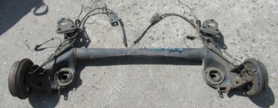 Opel corsa d балка подвеска задняя abs тормозные барабаны фото №1