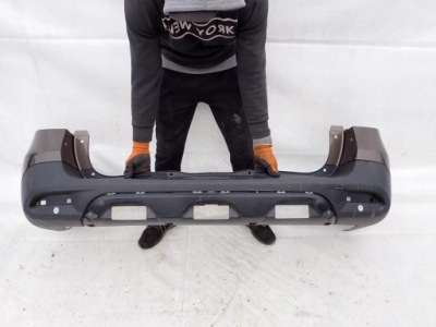 Dacia logan ii kombi mcv stepway 17-20 бампер задняя фото №1