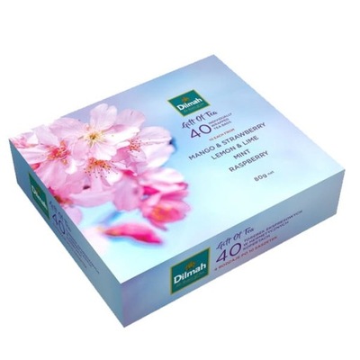 Dilmah Gift of Fun Teas Blossom herbata 40 kopert