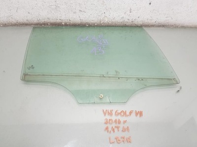 Стекло дверь правый задняя vw golf vii фото №1